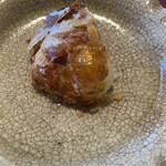 成生 - 百合根丸揚げ、水牛バターかけて