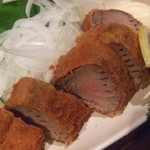 立ち飲み 竜馬 - まぐろカツ