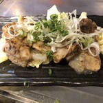 Grilled cartilage soki with wasabi