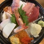 Sushi Tsukiji Nihonkai - 特上ちらし重
