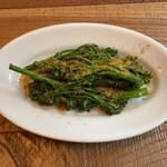 ガストロノミア冨屋 - スティックセニョールとボッタルガの アーリオ・オーリオ エ ペペロンチーノ