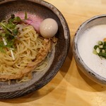 麺物語 つなぐ - つけ麺塩+味タマ♪