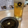 博多鯖鉄 - 生ビール サッポロ黒ラベル(540円)