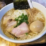 塩そば専門店 桑ばら - 柳カレイと色々な魚介の塩中華そば