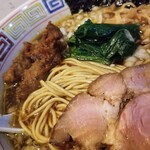 塩そば専門店 桑ばら - イカの子供は2月27日産まれの醤油ライス師匠