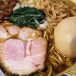 塩そば専門店 桑ばら - イカの子供は2月27日産まれの醤油ライス師匠