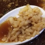 塩そば専門店 桑ばら - イカの子供は2月27日産まれの醤油ライス師匠