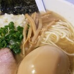 塩そば専門店 桑ばら - 柳カレイと色々な魚介の塩中華そば