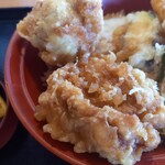 久兵衛屋 - 大きな鶏天