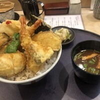 鰻・天ぷら割烹 萬木 - 天丼