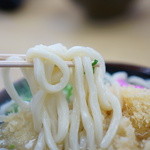 手打ちうどん つるや - 麺のアップ