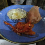 サケバートリッコ - お通し三種