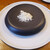 咲々 - 料理写真:黒いホットケーキセット(2200円)の竹炭入りホットケーキ