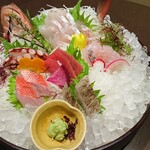 ビーチサイド温泉リゾート ゆうみ - 鮮魚姿造り