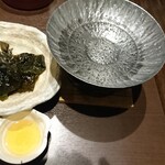 ビーチサイド温泉リゾート ゆうみ - 大葉ワカメのしゃぶしゃぶ