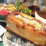 喫茶去 悠 - 料理写真:モーニング(￥500)。ドリンクをオーダーでこれだけの内容が付いてきます！