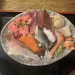 魚源商店 - 『御さしみ（1100円）』