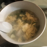 焼肉宝来軒 - 玉子スープ！