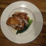 スペイン炭火焼 バルバロ - 甲州　鶏モモの炭火グリル