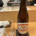 食道 月 - 瓶ビール650円Ｘ2