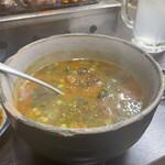 スタミナ苑 - 半テグタンスープ