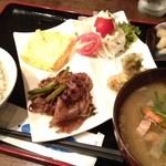 Kushikatsuobanzaitonton - おばんざい定食800円