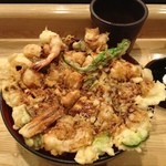 天ぷら てんかつ - おっきい！美味しかった☆