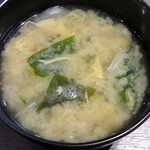 洋食 ツバキ亭 - 味噌汁