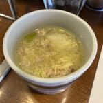 美味卵家 - セットのスープ