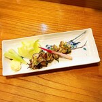 小魚料理 とみ助 - たこ醤油焼きは食感が秀逸です(o^^o)