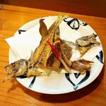 小魚料理 とみ助 - 身はフワフワ、骨はカリカリ。お気に入りの一品です(o^^o)