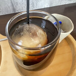 cafe sinaffon - 丸い氷♪