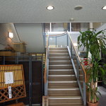 魚繁 - お店への階段