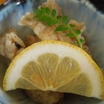 魚繁 - かもじゃこの酢の物