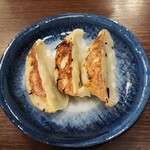 らーめん山頭火 - 焼き餃子(半皿)　210円