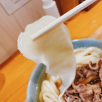 手打ちうどん 上を向いて - 