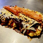 Okonomiyaki Yamamoto - 明太チーズ玉