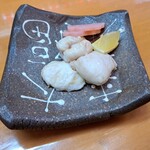 創楽いちじく - 河豚の白子塩焼き