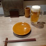 Hachi Ichi - まずは生ビールで乾杯♪