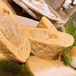 豆腐料理 空野 - ごま豆腐のだし巻きたまご♪