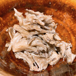 豆腐料理 空野 - ドライトマトと舞茸の白和え(トマト抜き)おかわりww