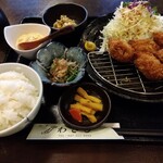 Shunsai Wasabi - 牡蠣フライ定食　1100円