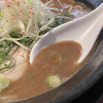 Don Chidoru - 魚介とんこつスープ