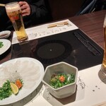 Gempin Yokohama Fugu Unagi Ryouri - 玄コース5,000円（税込）湯引き・てっさ＆ビール