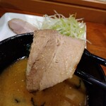 俺の中華たなか家 - たなか家さんの「厚切りチャーシュー❤️」スープに浸せばホロリ♬と崩れそうなくらいの柔らかさ❤️　