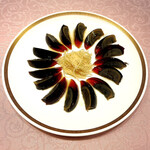 北京料理桂蘭 - ピータンです。ピータンを好まない妻が美味しいと言って頂いていました(o^^o)