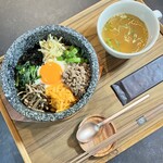 stone grilled bibimbap