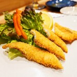 喰間 - ギンアナゴのフライ