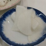 長浜ラーメン 一心亭 - べったら漬〜♪