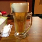 シャンティ - 1杯目生ビール